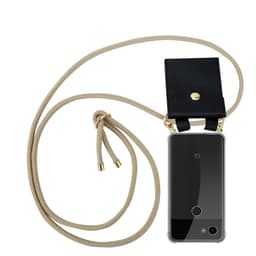 Google PIXEL 3A Etui Cover Kæde (Brun)