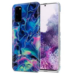 Samsung Galaxy S20 Pungetui Cover Case (Blå)