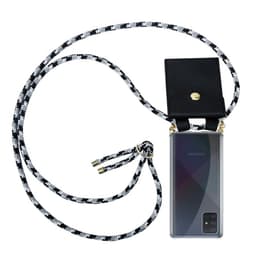Samsung Galaxy A51 5G Etui Cover Kæde (Grå)