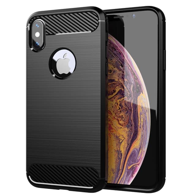 Suojakuori iPhone XS MAX Kotelo (Musta)