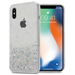 iPhone X / XS Suojakuori Kotelo (Läpinäkyvä)