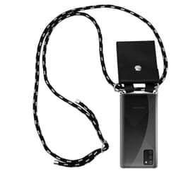 Samsung Galaxy A02s Deksel med Halskjede (svart)