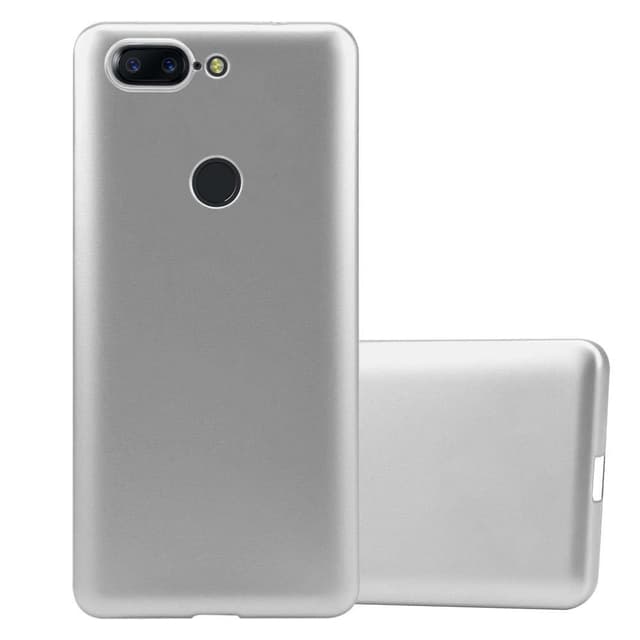 OnePlus 5T Suojakuori Kotelo (Hopea)