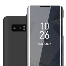 Suojakuori Samsung Galaxy NOTE 8 Lompakkokotelo (Musta)
