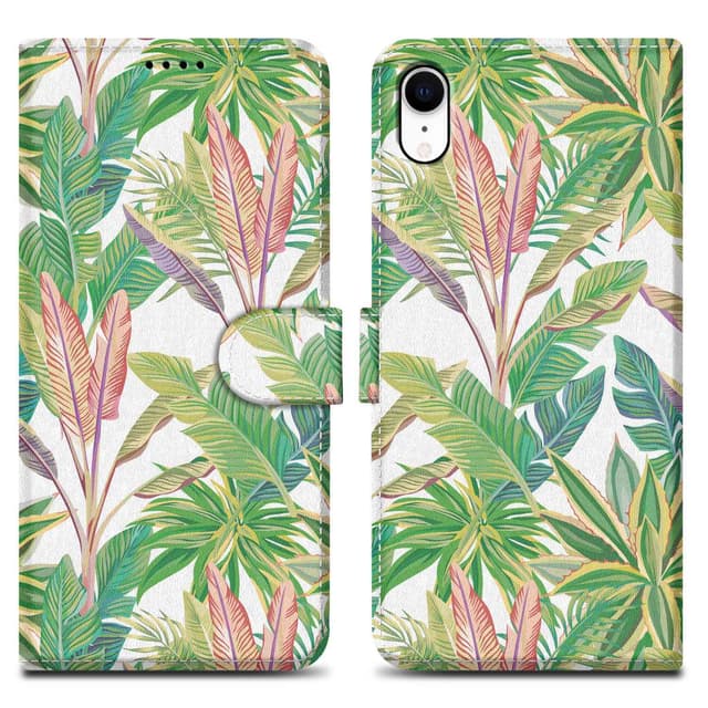 iPhone XR Pungetui Cover Case (Grøn)