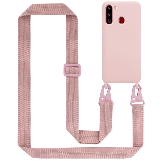 Suojakuori Samsung Galaxy A21 Kotelo (Vaaleanpunainen)