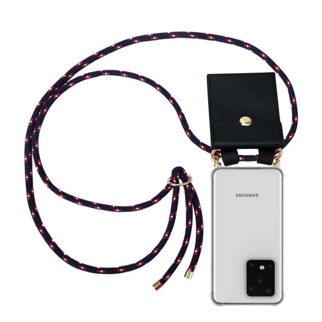 Samsung Galaxy S20 ULTRA Etui Cover Kæde (Blå)
