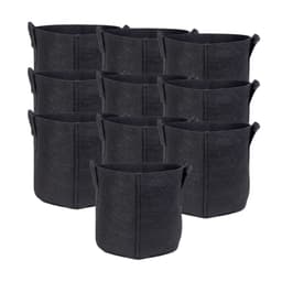 10x Planteringssäck Planteringskärl (20 l - 30 x 25cm)