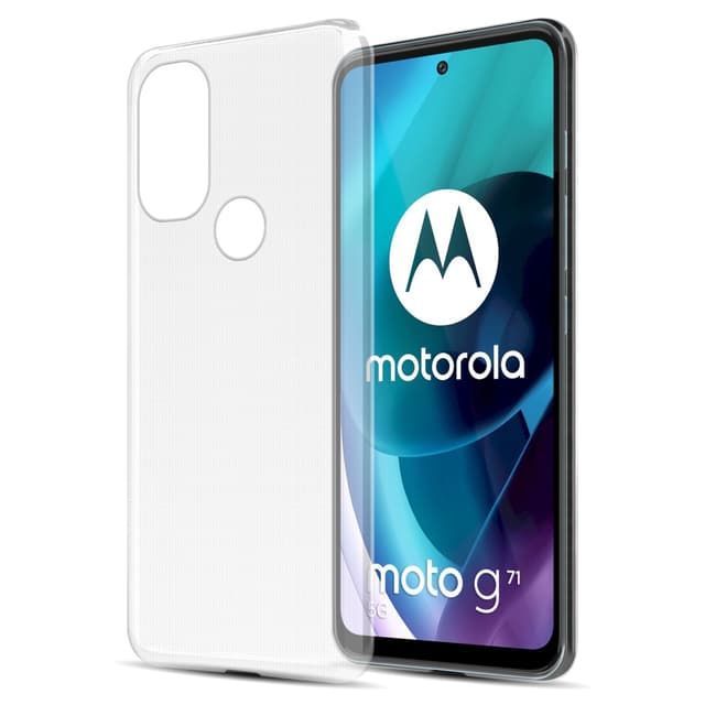 Motorola MOTO G71 5G Cover TPU Etui (Gennemsigtig)