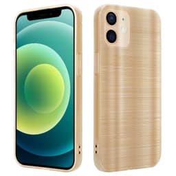 Suojakuori iPhone 12 MINI Kotelo (kulta)