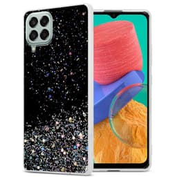 Samsung Galaxy M33 5G Suojakuori Kotelo (Musta)