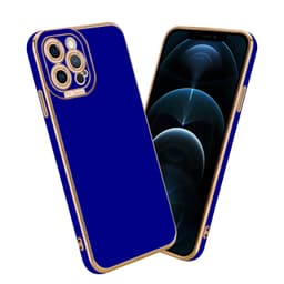 iPhone 12 PRO MAX silikondeksel cover (blå)