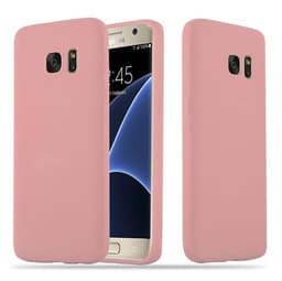 Suojakuori Samsung Galaxy S7 Kotelo (Vaaleanpunainen)