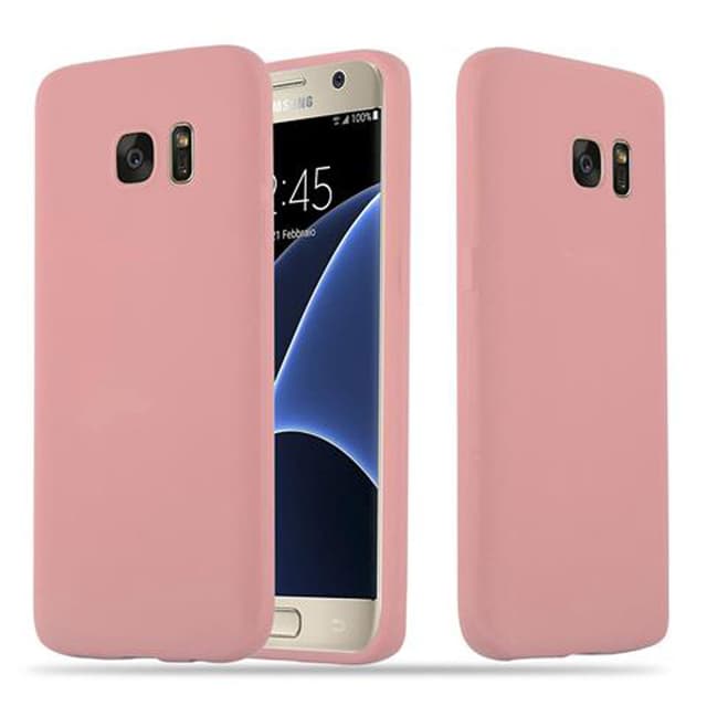 Suojakuori Samsung Galaxy S7 Kotelo (Vaaleanpunainen)