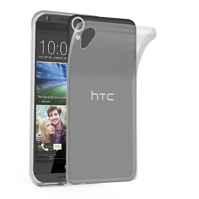HTC Desire 820 Cover TPU Etui (Gennemsigtig)