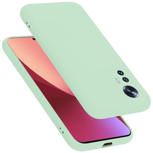 Xiaomi 12 / 12X silikondeksel case (grønn)