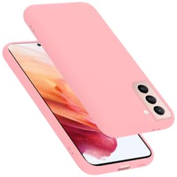 Samsung Galaxy S22 Suojakuori Kotelo (Vaaleanpunainen)