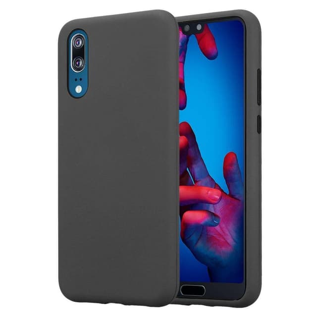 Huawei P20 Skal Fodral Case (Grå)