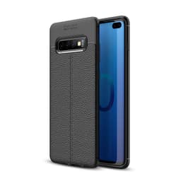 Samsung Galaxy S10 PLUS Suojakuori Suojakotelo (Musta)