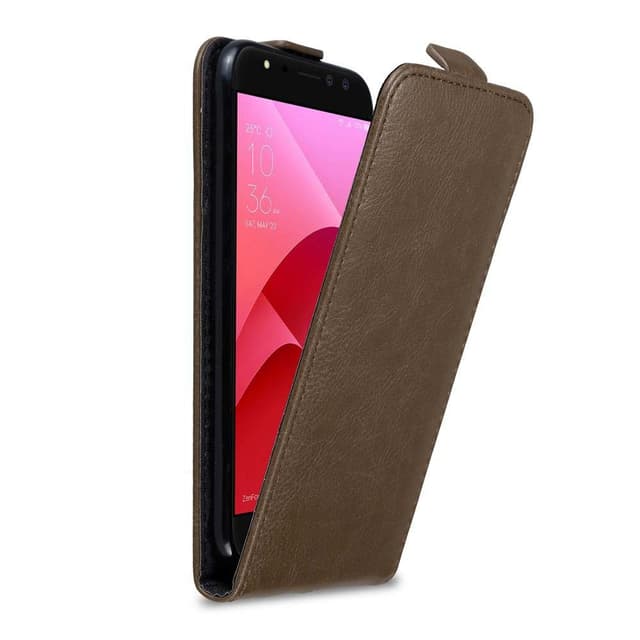 Asus ZenFone 4 Selfie PRO Pungetui Flip Cover (Brun)