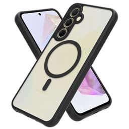Samsung A35 5G Cover Etui kompatibel Magsafe (Sort)