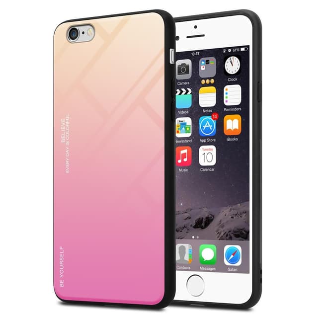 iPhone 6 / 6S Skal Fodral Case (Svart)