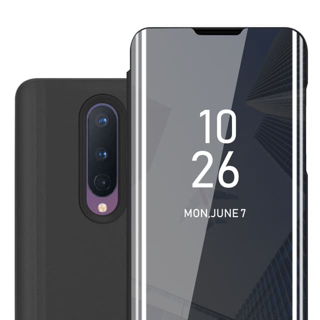 Suojakuori OnePlus 8 Lompakkokotelo (Musta)