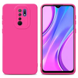 Xiaomi RedMi 9 Deksel cover case (rosa)