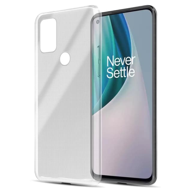 OnePlus Nord N100 Suojakuori Kotelo (Läpinäkyvä)