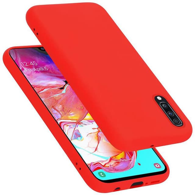 Samsung Galaxy A70 / A70s Skal Fodral Case (Röd)