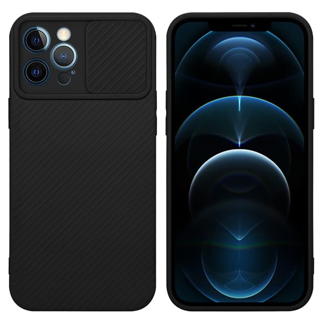iPhone 12 PRO MAX Cover Etui Case (Sort)