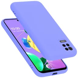LG K52 / K62 / Q52 Suojakuori Kotelo (Violetti)