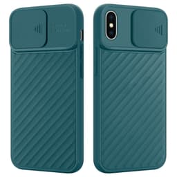 iPhone XS MAX silikondeksel case (grønn)