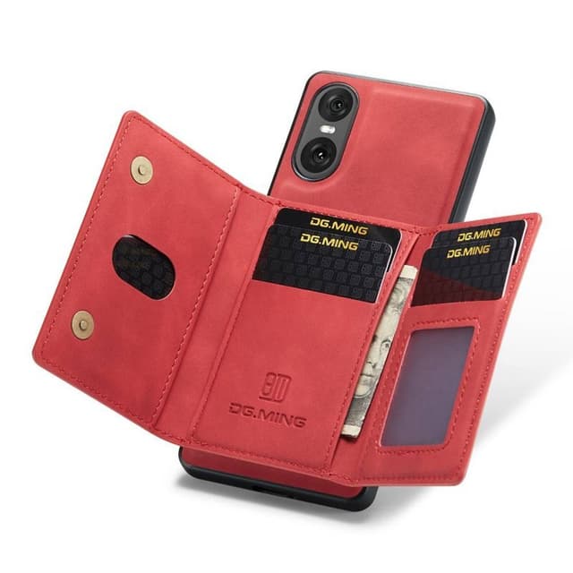 DG-Ming M2 kuori Sony Xperia 10 VI - Punainen