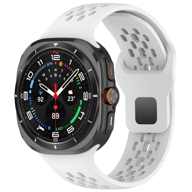 EBN kellon ranneke Samsung Galaxy Watch Ultra (47mm) - Valkoinen