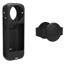Silikonikuori 2i1 Insta360 X4 - Musta