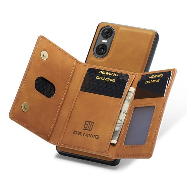 DG-Ming M2 deksel Sony Xperia 10 VI - Brun