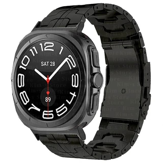 Klokkereim titan No-Gap Samsung Galaxy Watch Ultra (47mm) - Svart