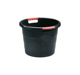 Pyöreä yleiskauha TONI, musta 70L, Garantia