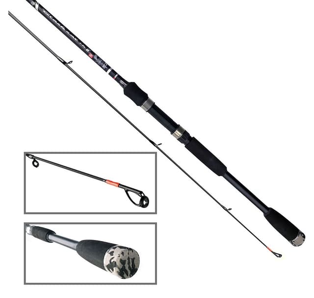 Spinnspö SWD Black Cat 2,1m 3-17g