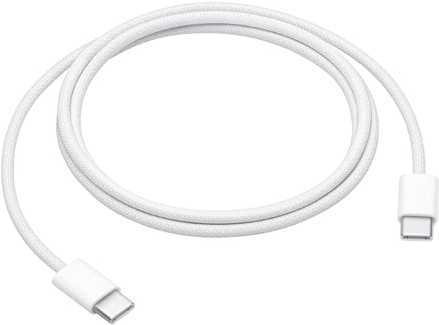 USB-C till USB-C 60W laddningskabel (1m)