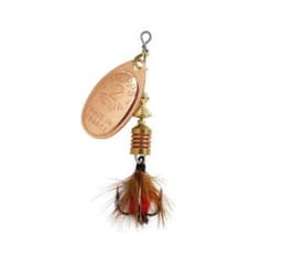 Spinner MEPPS AGLIA MOUCHE-2 4,5g kupari / punainen perho
