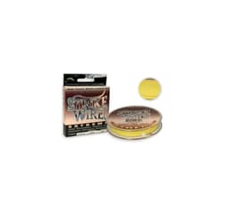 Strike-Pro flätad fiskelina Strike Wire 275m 0,43mm 48kg gul