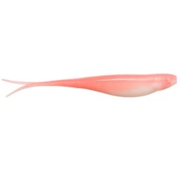 Soft lure Z-Man DOFTED JERK SHADZ 7"" Cocount Ice Glow 4st