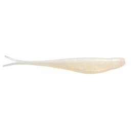 Blødt lokke Z-Man DUFTET JERK SHADZ 4"" Pearl 5 stk