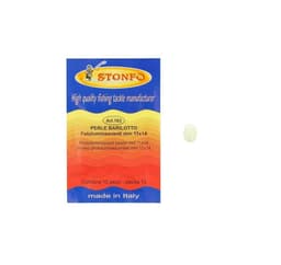 Pohja kalastushelmi 11x14mm fotoluminesoiva 15kpl