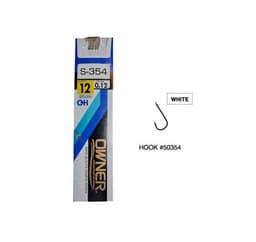 Enkel krok S-354-12 med line 0,12mm 65cm