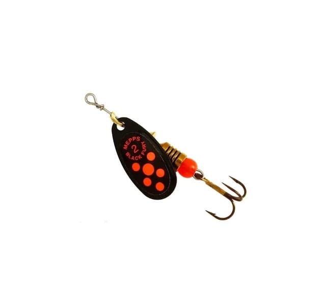 Spinner-2 4,5g svarta/orange prickar