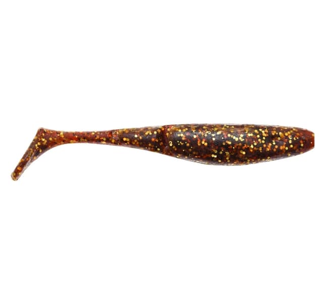 Mjuk bete Z-Man DOFTAD PADDLERZ 4"" Rootbeer Gold 5st