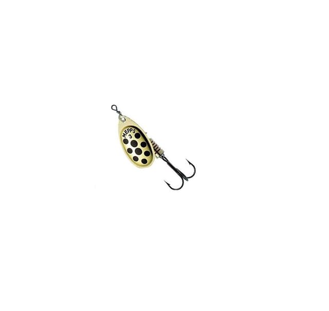 Spinner MEPPS AGLIA DECOREE-3 6,5g guld/svarta prickar